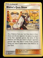 Pokemon Blaine's Quiz - Unified-Minds 186/236 - English