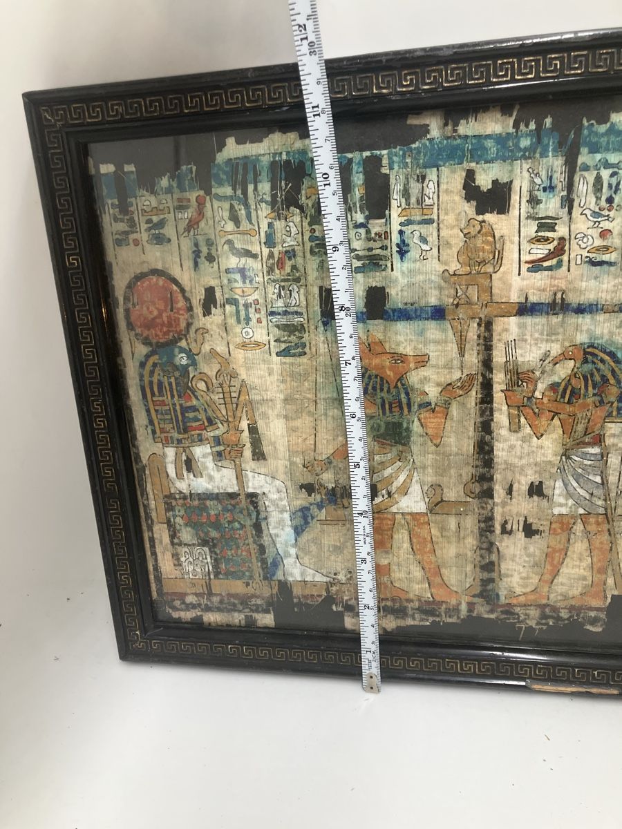 Tableaux: Tableau Papyrus égyptiens ancien – D'occasion à fribourg par Retroverso 5