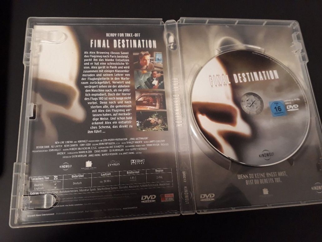Alle DVDs: Final Destination – Gebraucht aus Freudwil von Feenland2010 1