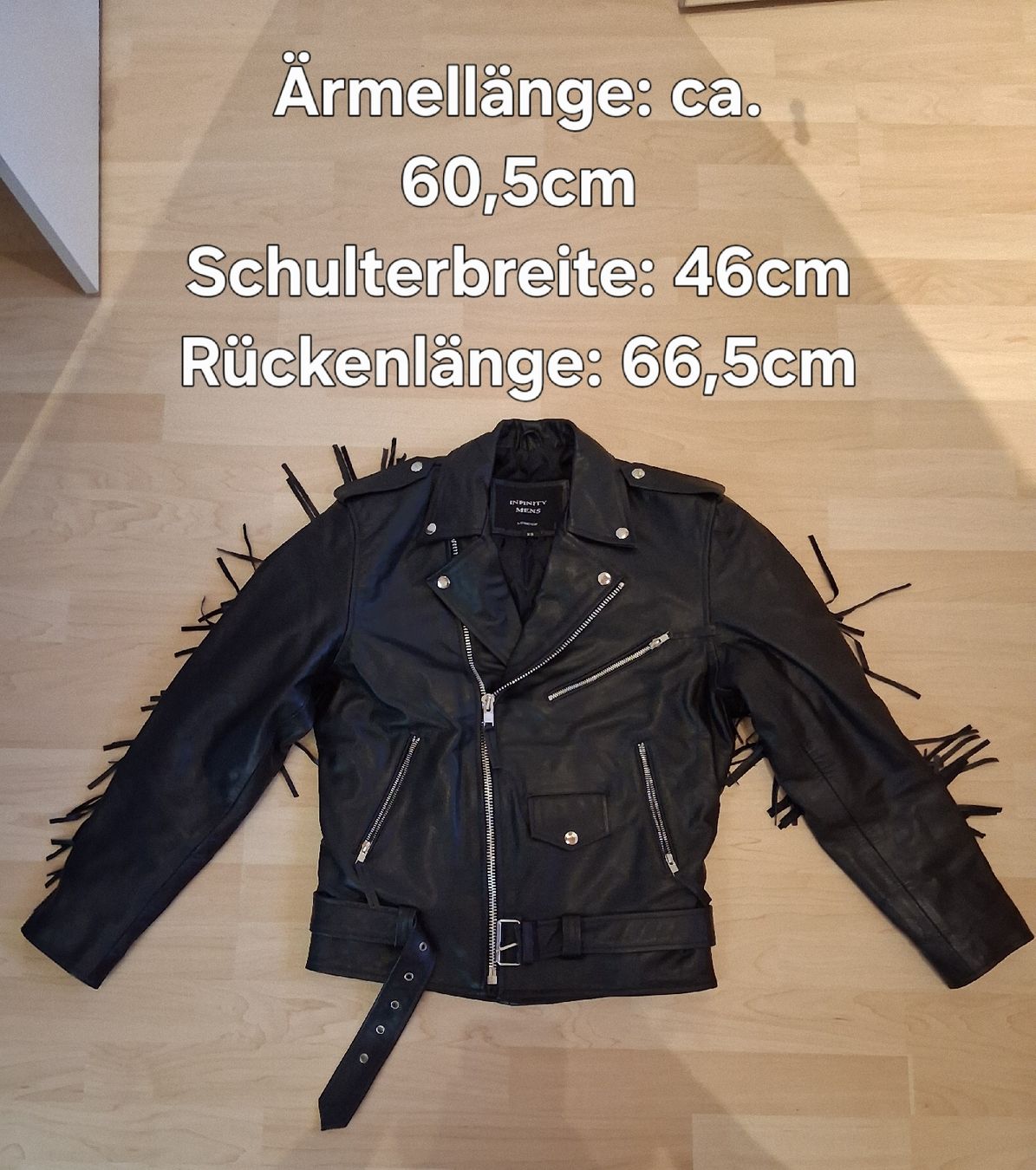 Giacche: Lederjacke "Classic Style" mit Fransen – Usato da Schänis venduto da ManuJudge