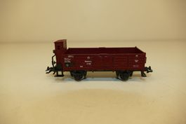 Märklin H0: Hochbordwagen mit Bremserhaus Deut. Staatsbahn