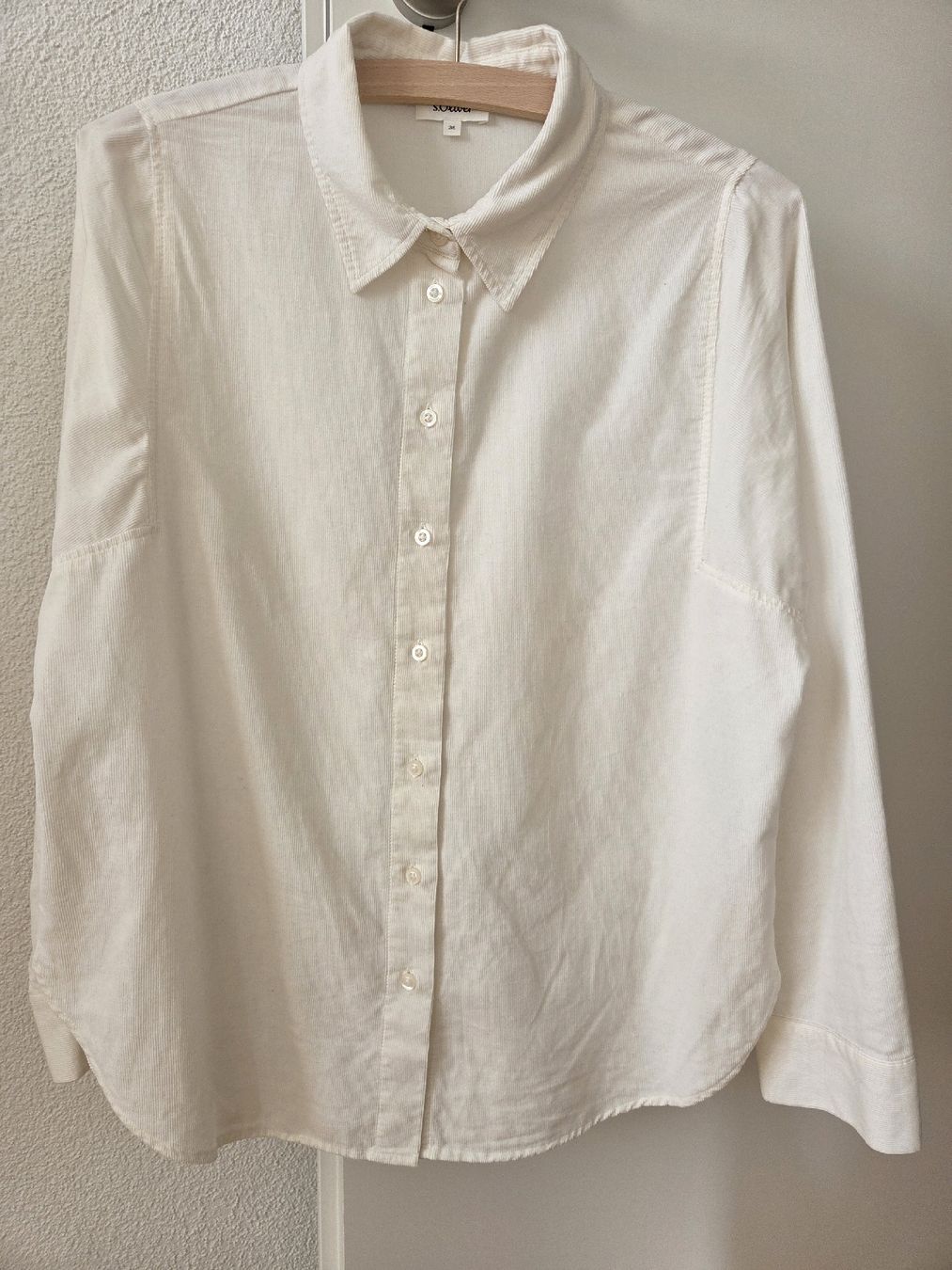 S.Oliver Camicette: Cordbluse creme S. Oliver Gr 36 – Nuovo (secondo la descrizione) da Männedorf venduto da Anelim2