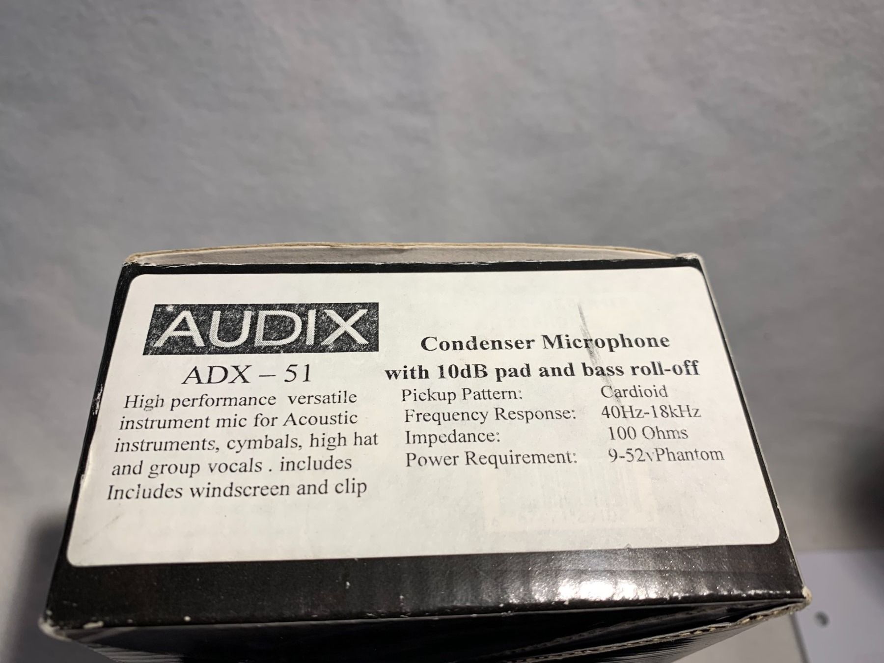 Mikrofone: Audix ADX 51   x10 – Neu (gemäss Beschreibung) aus Schötz von  3