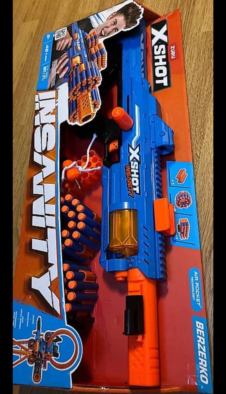 Giocattoli: X-Shot Insanity – Nuovo e nell'imballaggio originale da Baden venduto da blessb 3