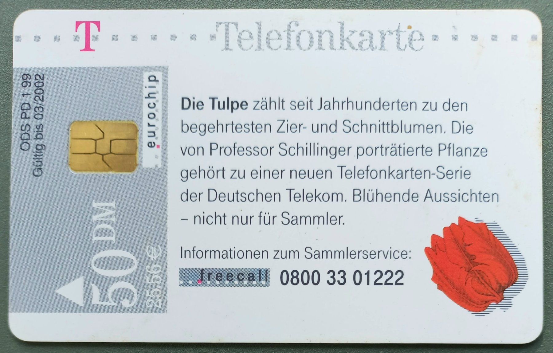 Schede telefoniche: Taxcard - Tulpe - D – Usato da Niederuzwil venduto da lubimaja 1