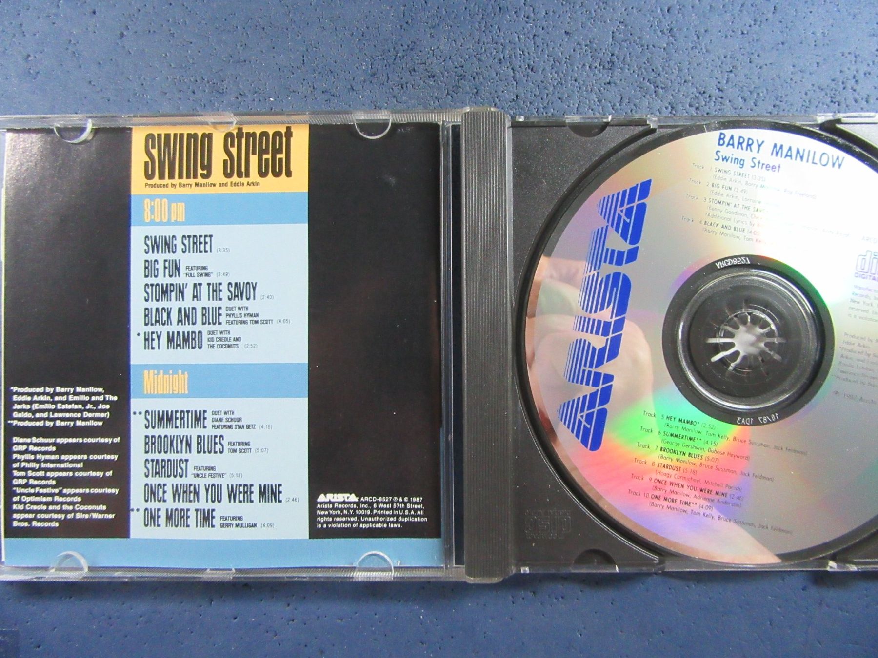 CD: BARRY MANILOW CD " SWING STREET " – Usato da Ettingen venduto da Hausi4711 2