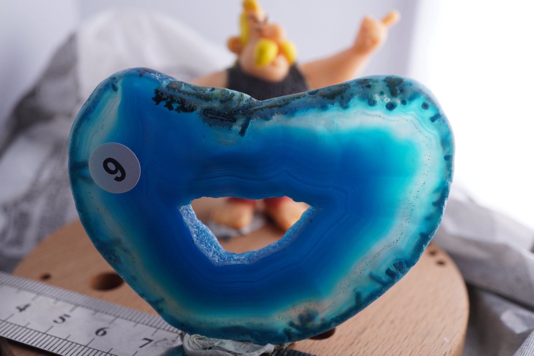 Minerali & Pietre curative: Achat  Blau    Scheibe     wow     Ab 1.-(1) – Nuovo e nell'imballaggio originale da Eschenbach SG venduto da topstone 1