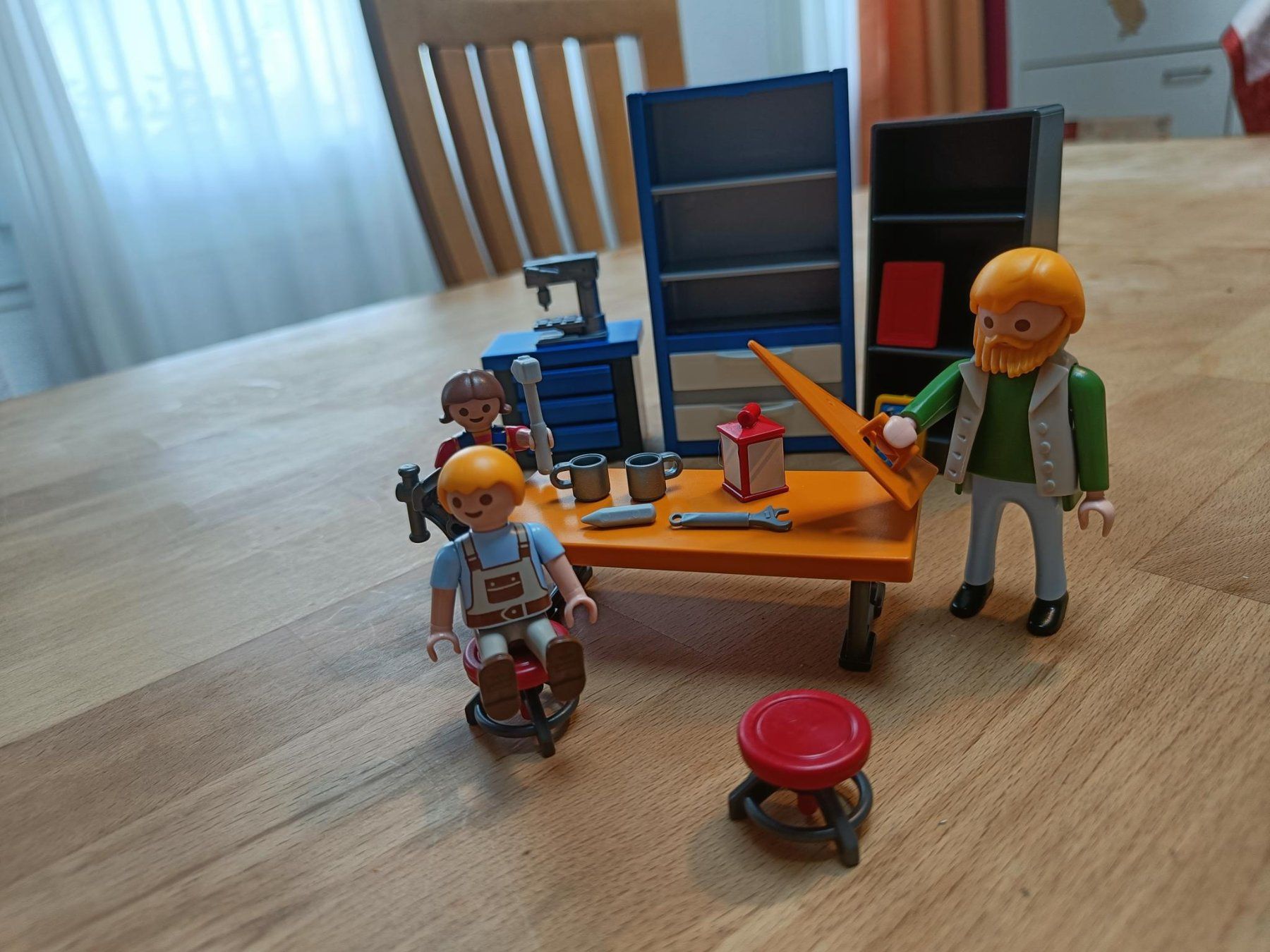 Playmobil Giocattoli: Playmobil Werkstatt-Set mit Figuren – Usato da Münsingen venduto da inc_nyh8 1