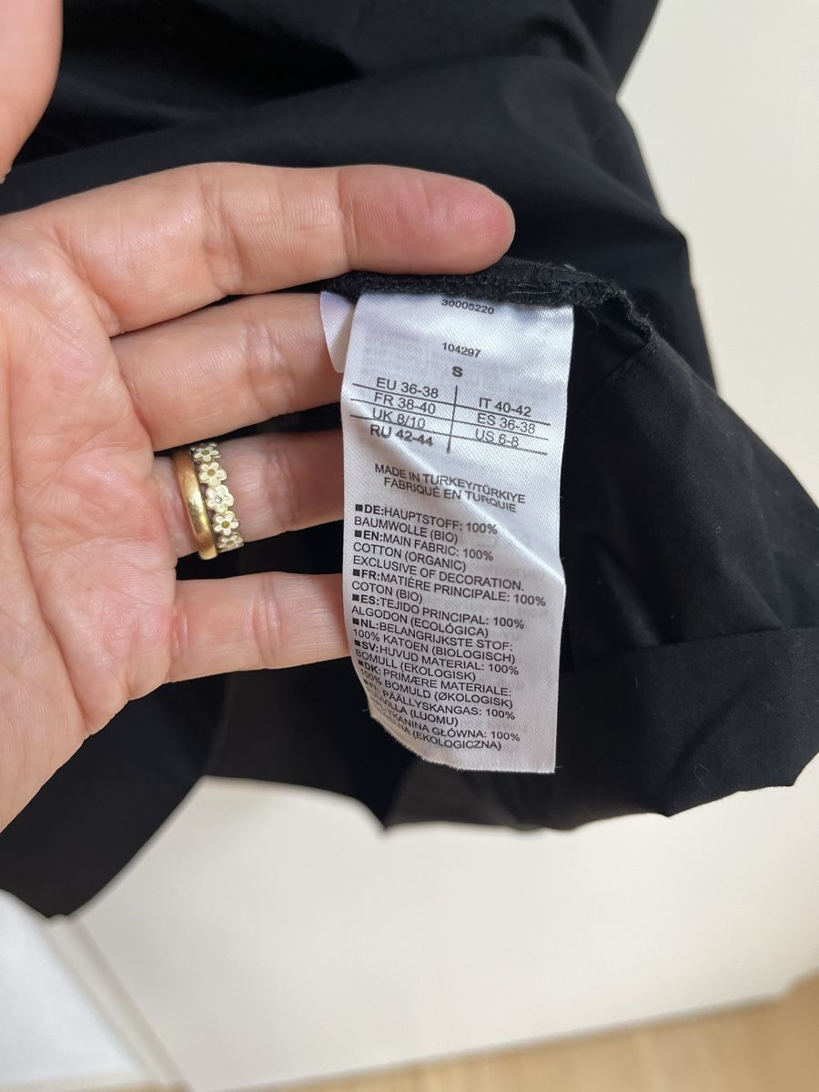 Armedangels Kleider: ARMEDANGELS Kleid schwarz Groesse S/M Baumwolle  – Neu (gemäss Beschreibung) aus Zeiningen von man_69cj 3