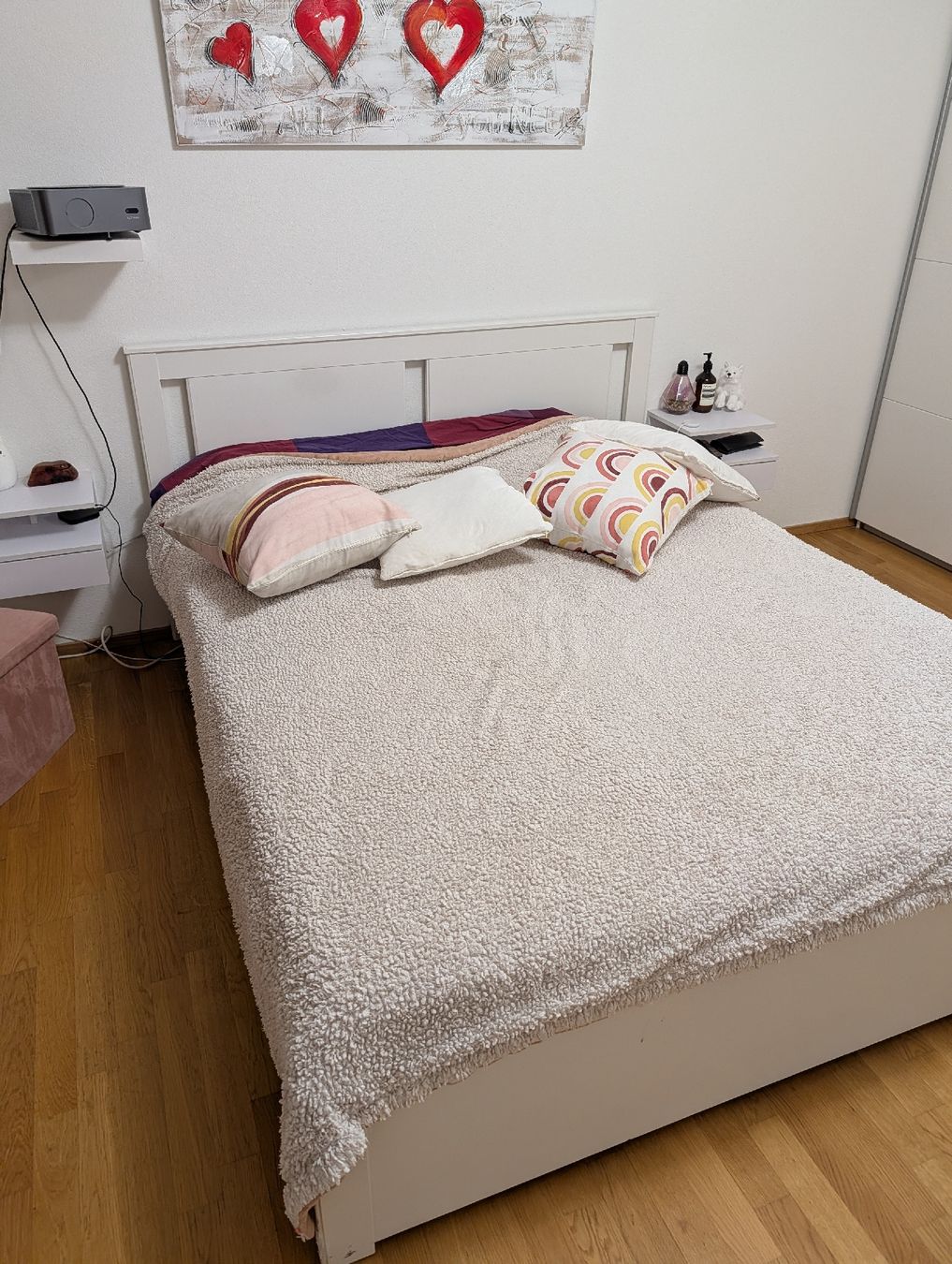 Ikea Lits: Ikea Bett mit Matratze 160cm – D'occasion à Bülach par unl_b5xh