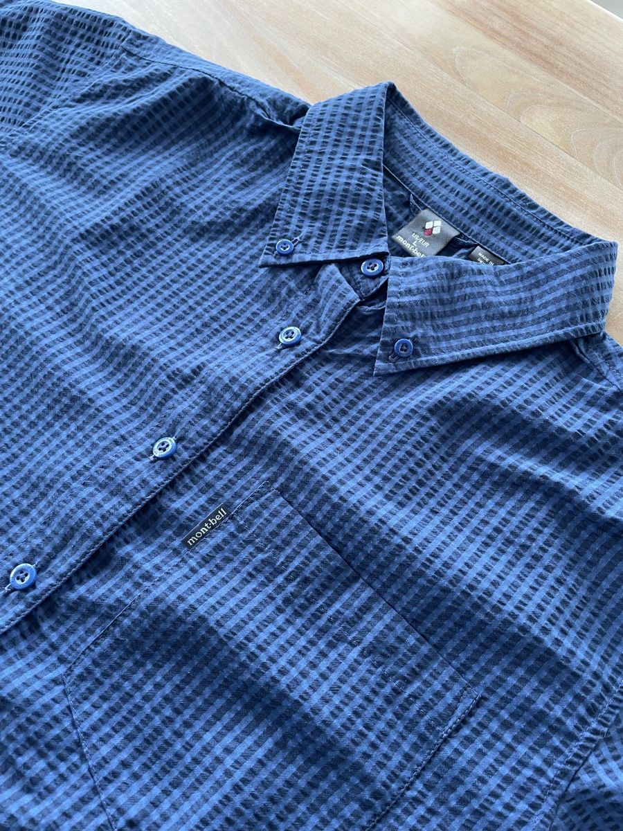 Camicie: Montbell button-down shirt, size L, very good condition – Nuovo (secondo la descrizione) da Oberhofen am Thunersee venduto da BikeForMySister
