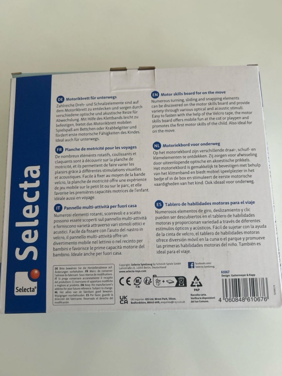 Giocattoli: Selecta Carusello Motorikbrett - Top Zustand! – Usato da Birmenstorf AG venduto da Reninata 1