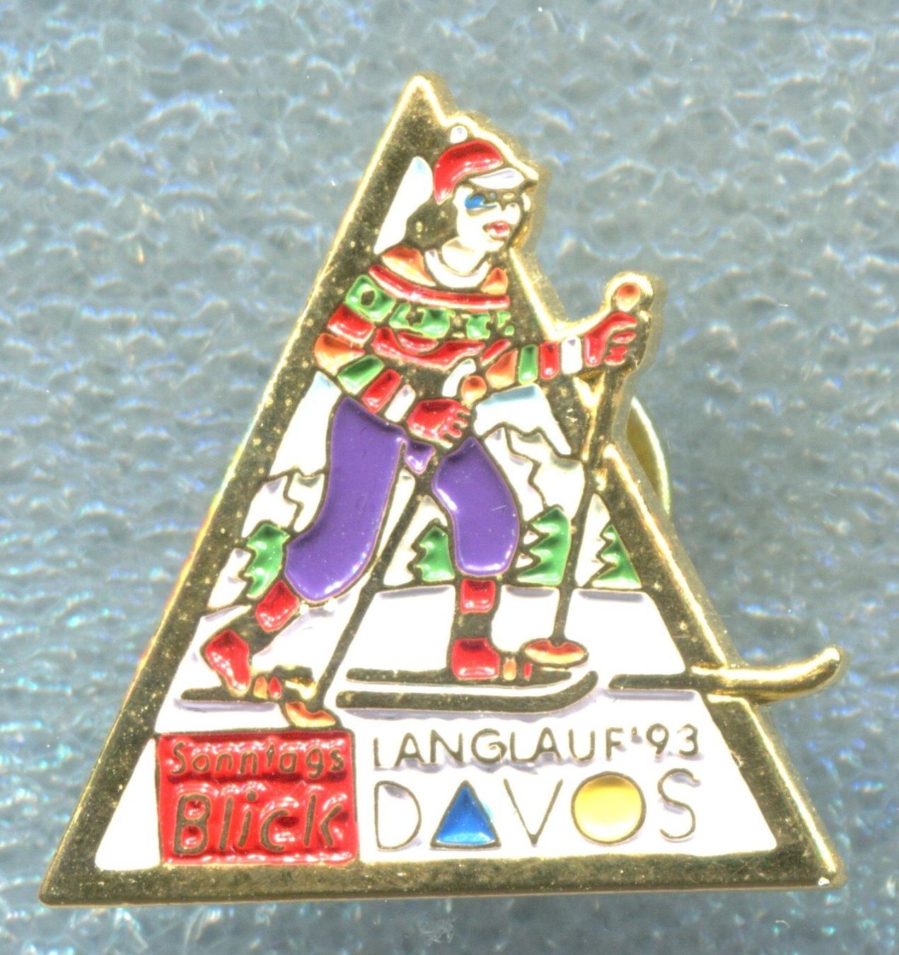 Plaquettes & Badges: Sonntags Blick  DAVOS  Langlauf '93 – D'occasion à Winterthur par Sammleroase