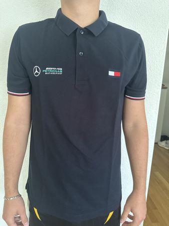 Mercedes AMG Polo Shirt von Tommy Hilfiger, Grösse L