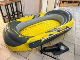 Schlauchboot Atlantic Ocean 7.0 mit Pumpe guter Zustand