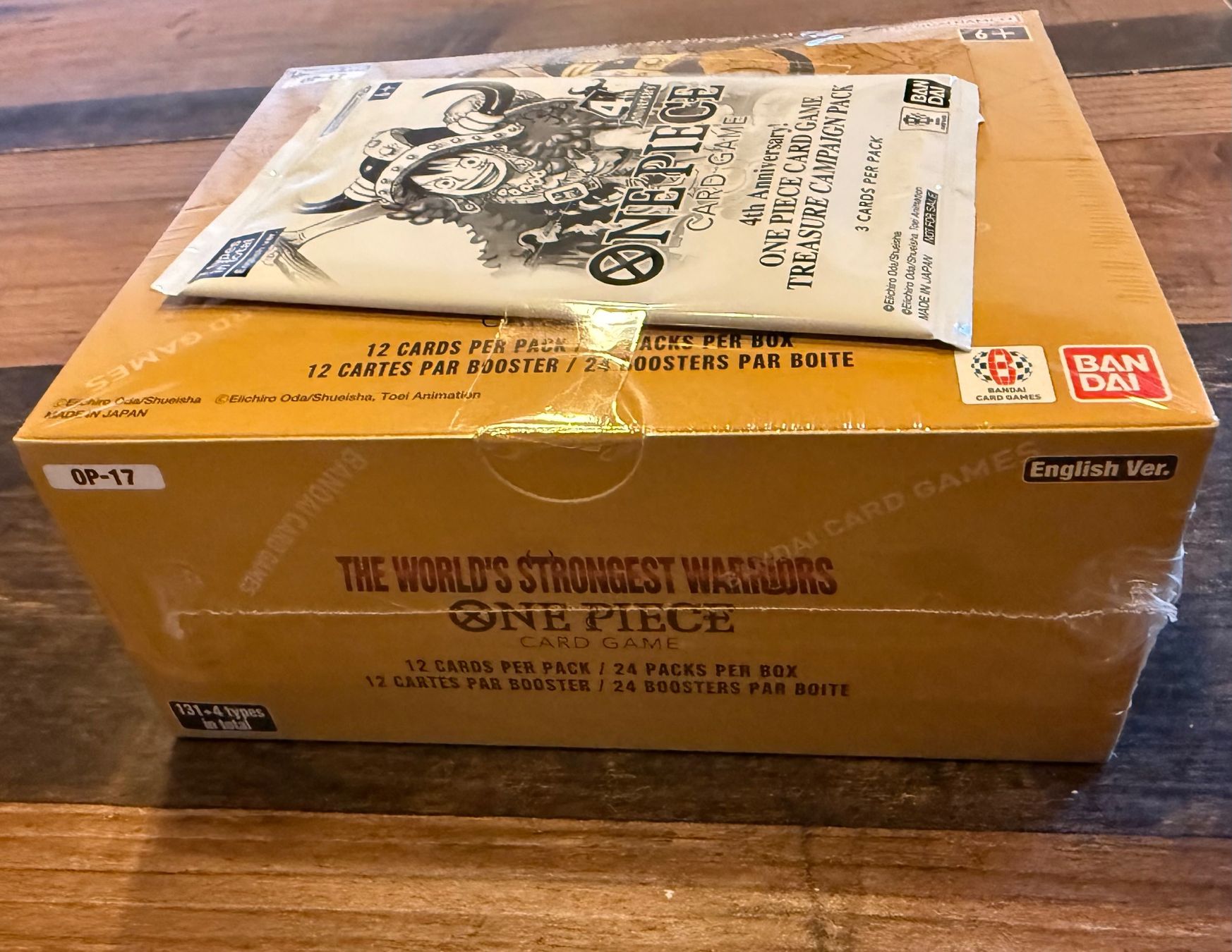 Bandai Carte collezionabili: Box One Piece OP-17 ENG sealed – Nuovo e nell'imballaggio originale da Hitzkirch venduto da dario_ssc 1