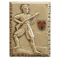 Plakette der Feldschützen Unterstrass Zürich