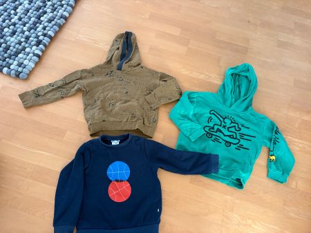Herbst-/Winter Pullis 110/116 3 Stk