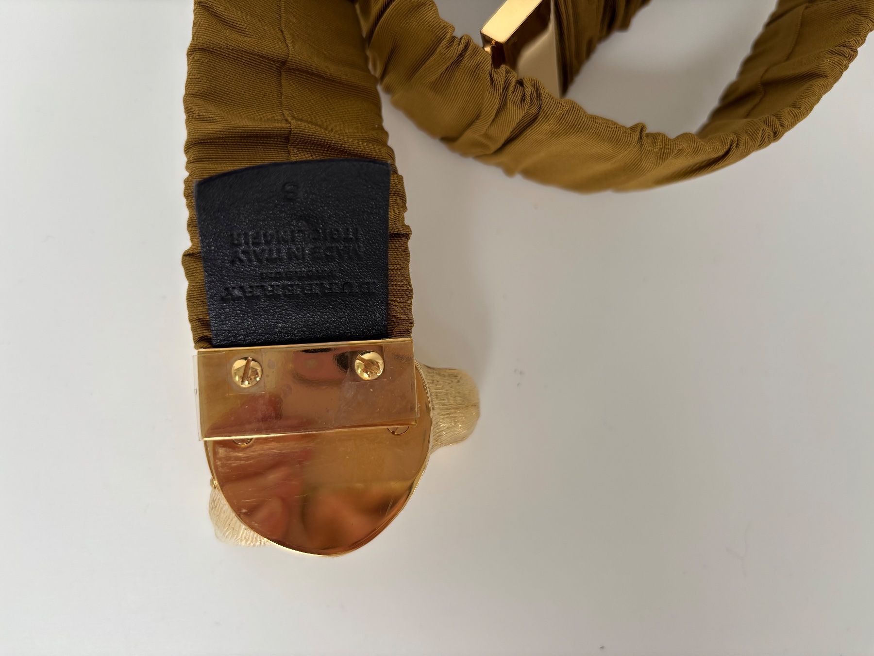 Burberry Cinture: BURBERRY PROSUM elastischer Gürtel olive , Seide Gr. S – Nuovo (secondo la descrizione) da Herrliberg venduto da mayfi 3