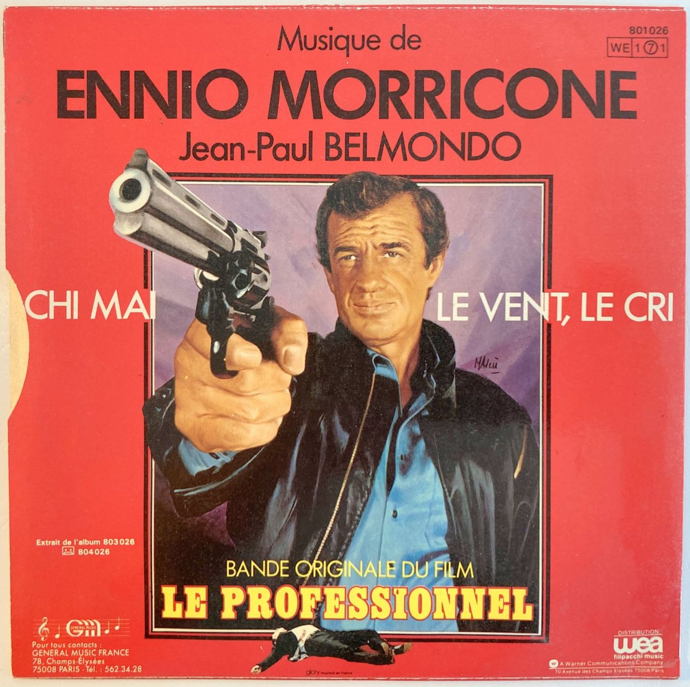 Dischi in vinile: SOUNDTRACK / LE PROFESSIONNEL - CHI MAI – Usato da Bottens venduto da hotter-than-hell 1