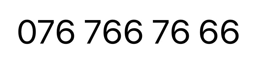 PrePaid-Karten: Handynummer 076 766 76 66 – Gebraucht aus Thun von ScxiiLd