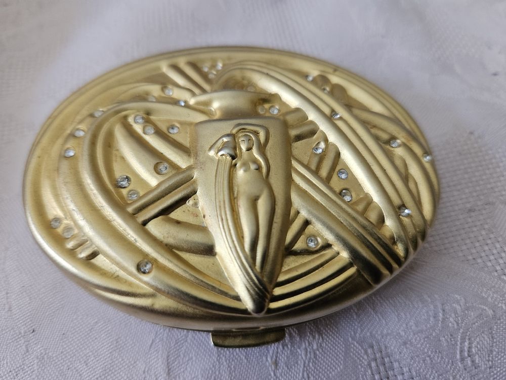 Poudrier Miroir Compact Estée Lauder Seahorse – Collection étoiles De Mer – Neuf