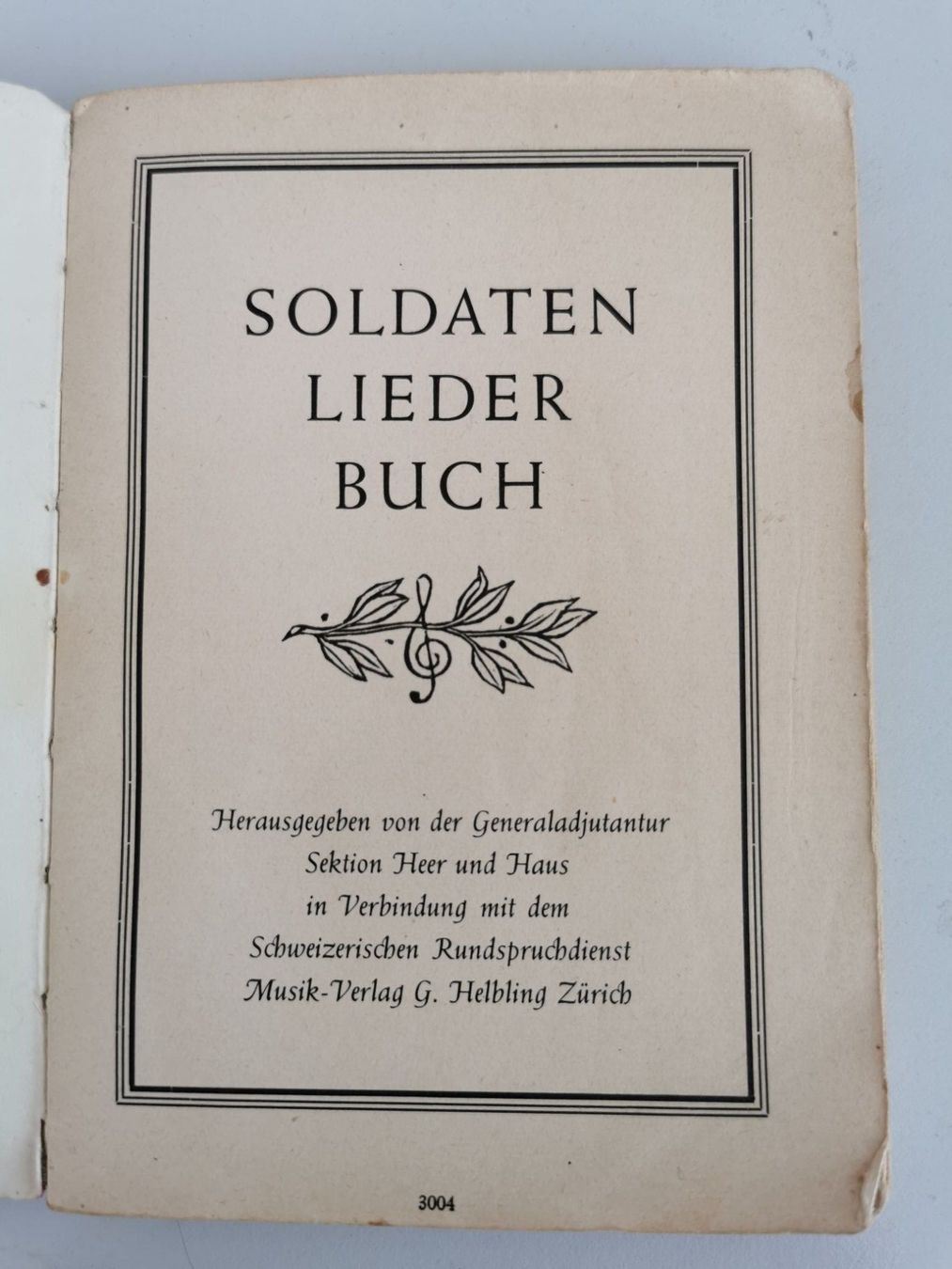 Libri: Soldaten Liederbuch 1944, mit Anhang – Usato da Gockhausen venduto da Porcini56 1