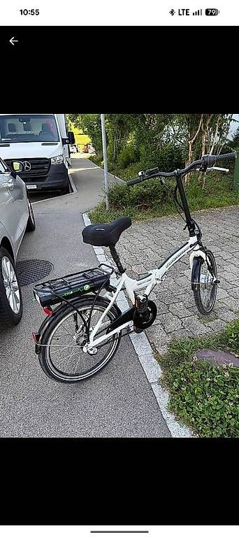 Biciclette: Ebike, klappbar, faltbar, Klappvelo. – Usato da Uznach venduto da Supermitglied