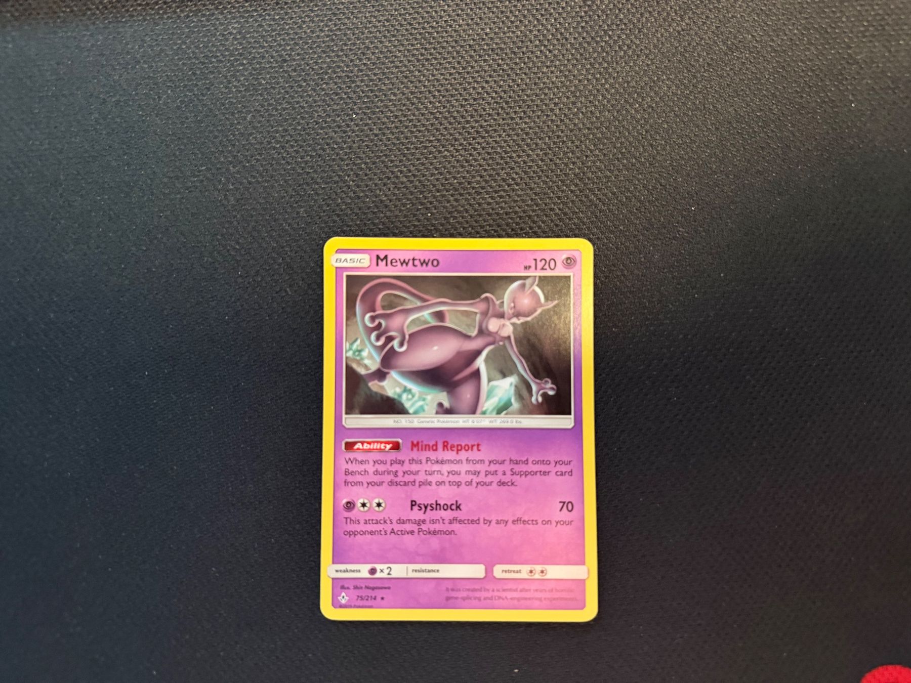 Pokémon Sammelbilder & Trading cards: Mewtwo 75/214 – Gebraucht aus Zürich von mountainwizard00