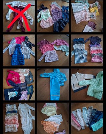 Mega XXL Kleiderpaket Gr. 98 Herbst/Winterset ❄️ 78 Teile