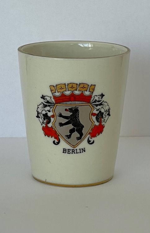 Berlin Souvenir Schnapsglas – Sammlerstück Aus Der German Cities Collection