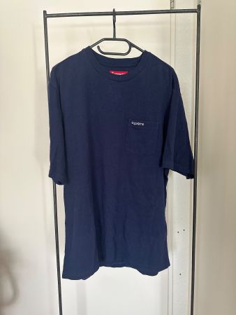 Supreme S/S Pocket Tee SS24 Navy