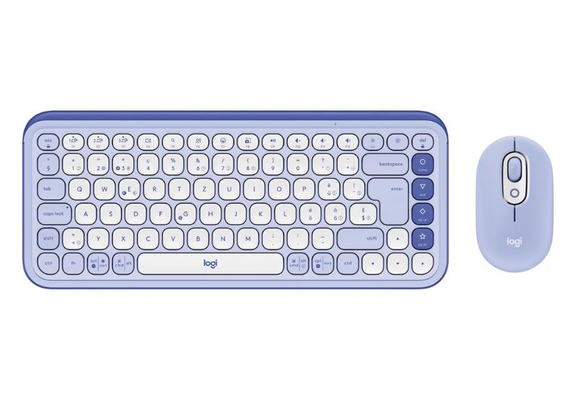 Logitech Tastiere: Logitech POP Icon Combo Tastatur und Maus - Funk/Bluetooth – Nuovo e nell'imballaggio originale da Jonen venduto da YoKoDesign 2