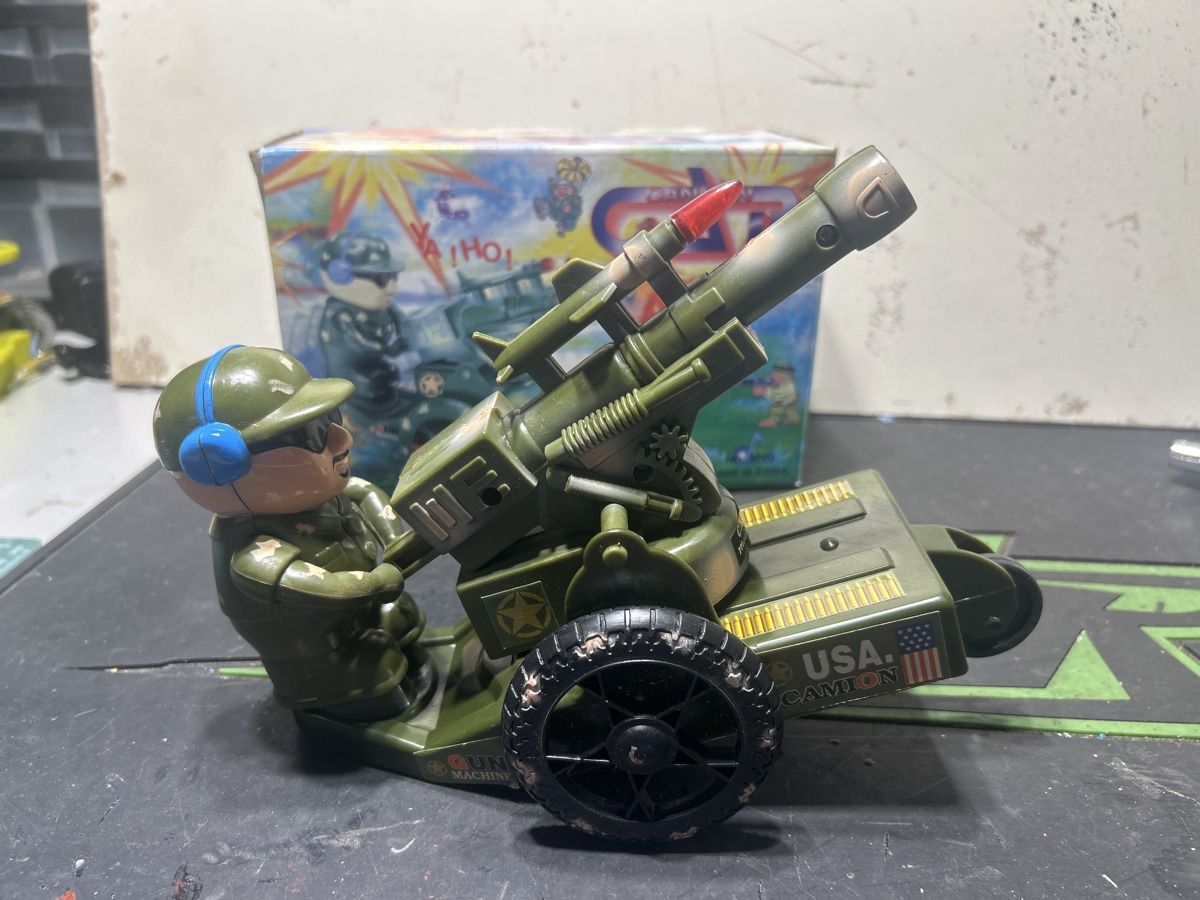 Spielzeuge: Spille Cannon Car No. M99 – Gebraucht aus Gorduno von dm0320 4