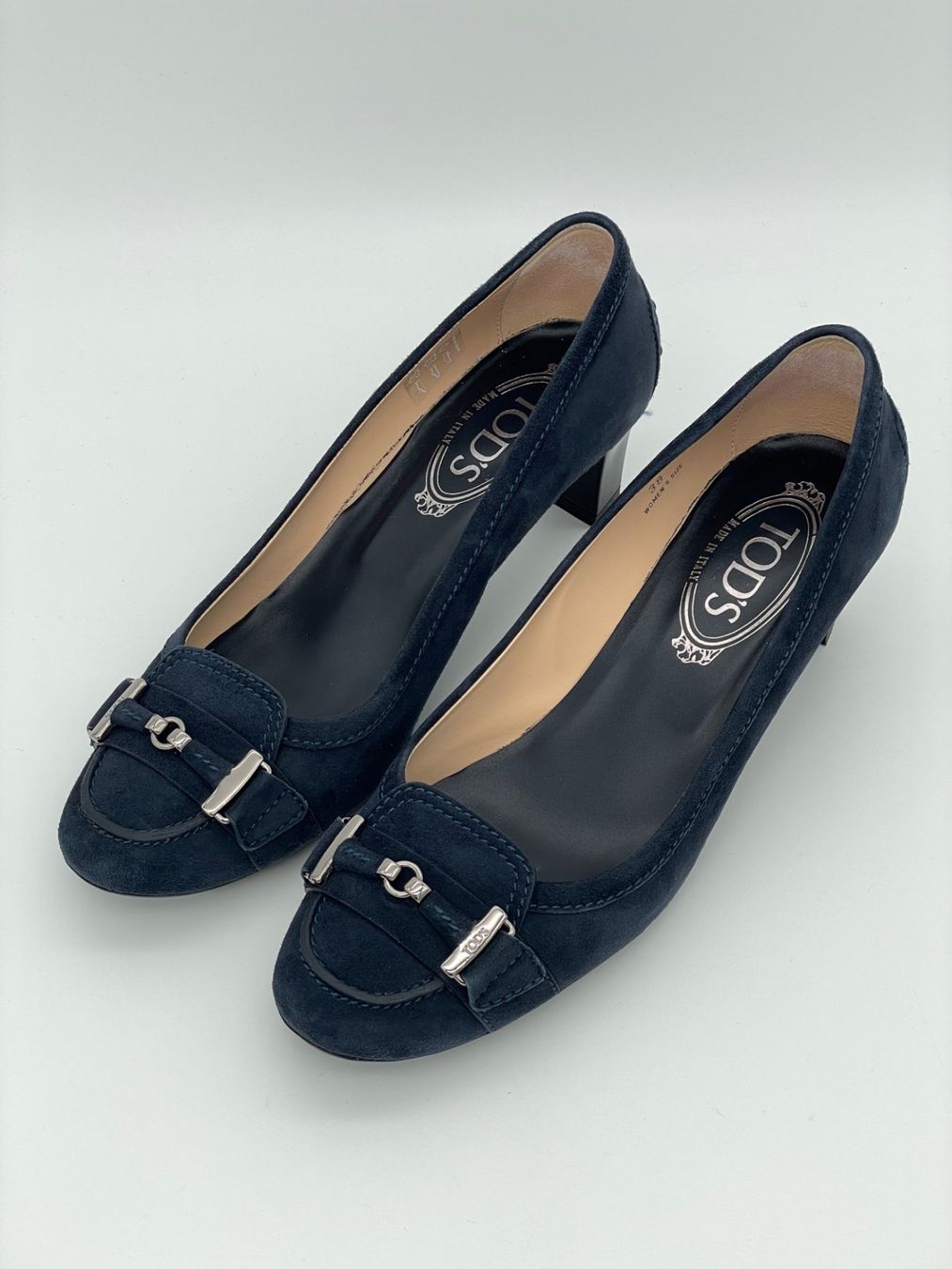 Tod'S Scarpe da donna: Tod's Gommini Pump EU 38 Blau – Usato da Zürich venduto da shoe_shop 2