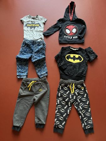 Jungen Kleider Set Batman 6 Teile 92-98