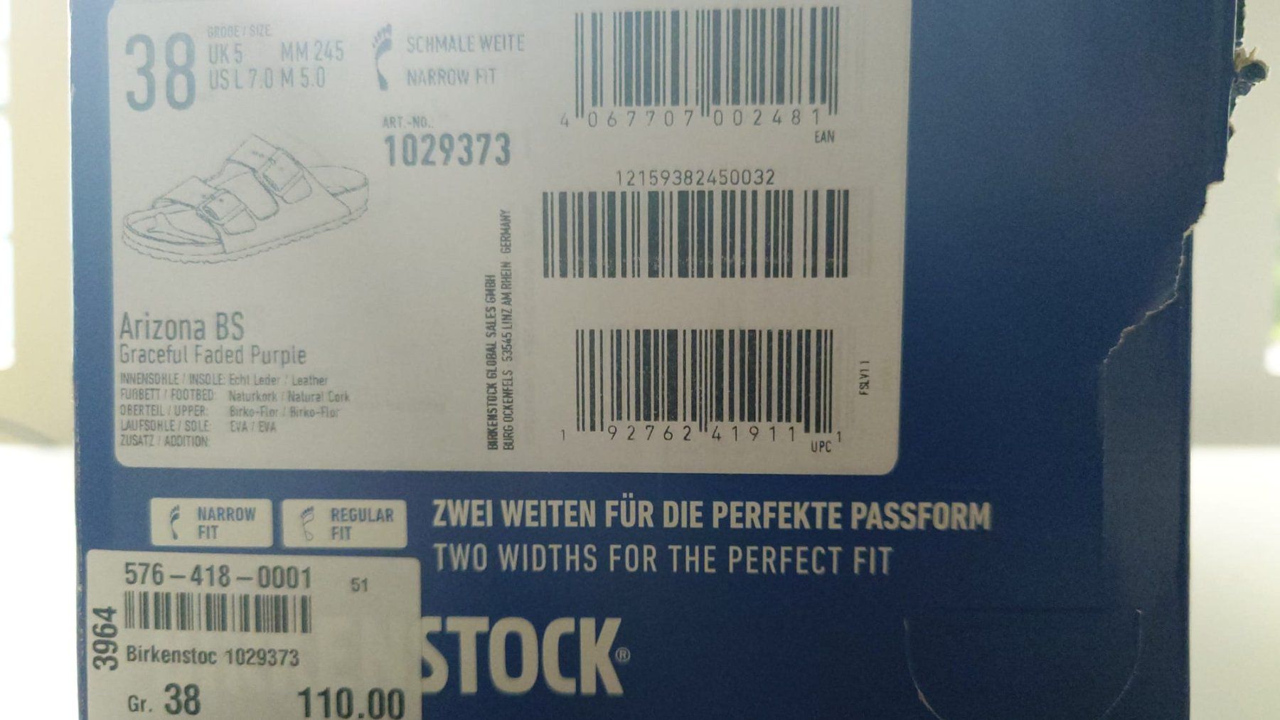 Birkenstock Scarpe da donna: Birkenstock Arizona BS, Grösse 38 – Nuovo e nell'imballaggio originale da Riehen venduto da markstre11 3