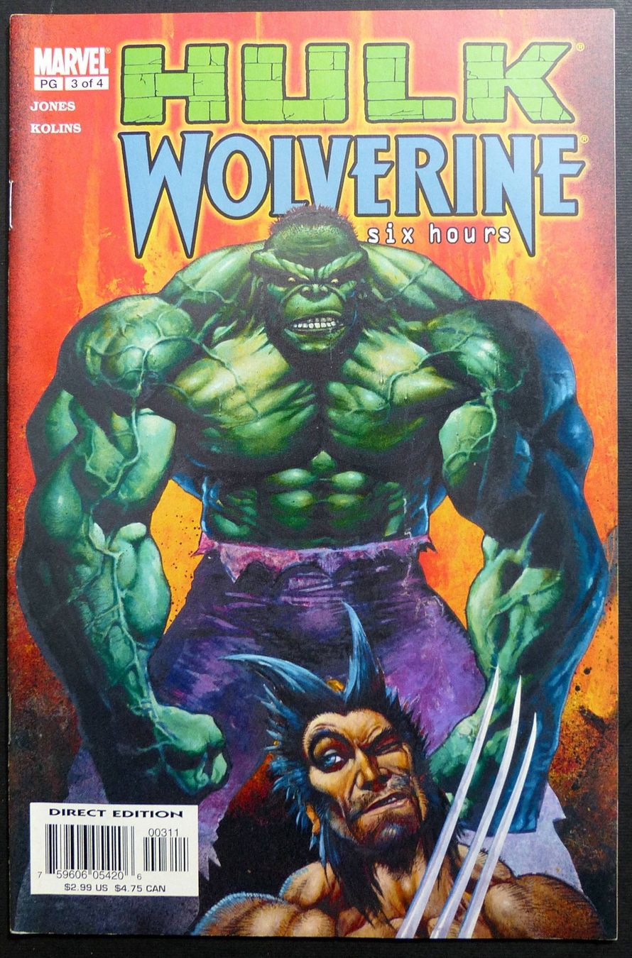 Fumetti: HULK WOLVERINE SIX HOURS COMPLETE 4 PART STORY MARVEL 2003 – Usato da Lugano venduto da YouWantUS 3