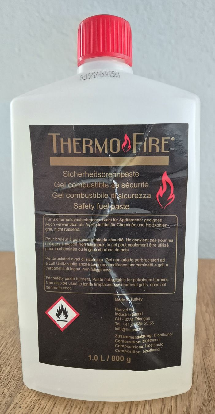Bracieri: SPIN classic 90 Tischfeuer silber – Usato da Egerkingen venduto da grimmialp 3