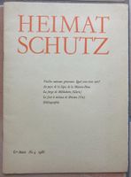 Heimat Schutz - 61année, N° 4, 1966
