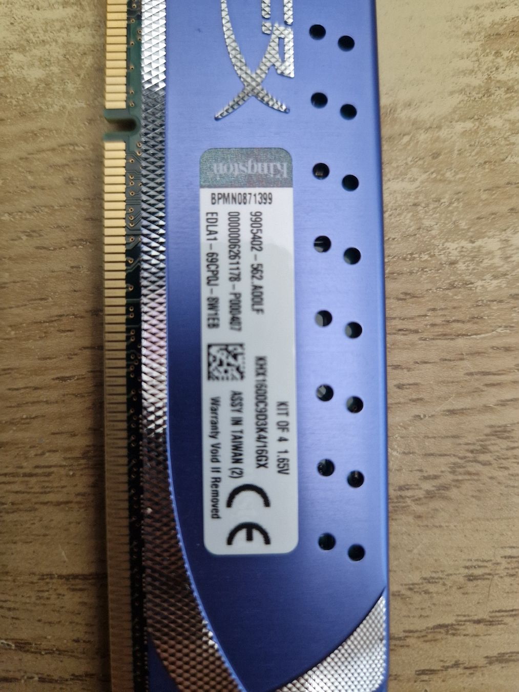 Hyperx Mémoires / RAM: HyperX 2x4Gb DDR3 Ram – D'occasion à sierre par Sikair 1