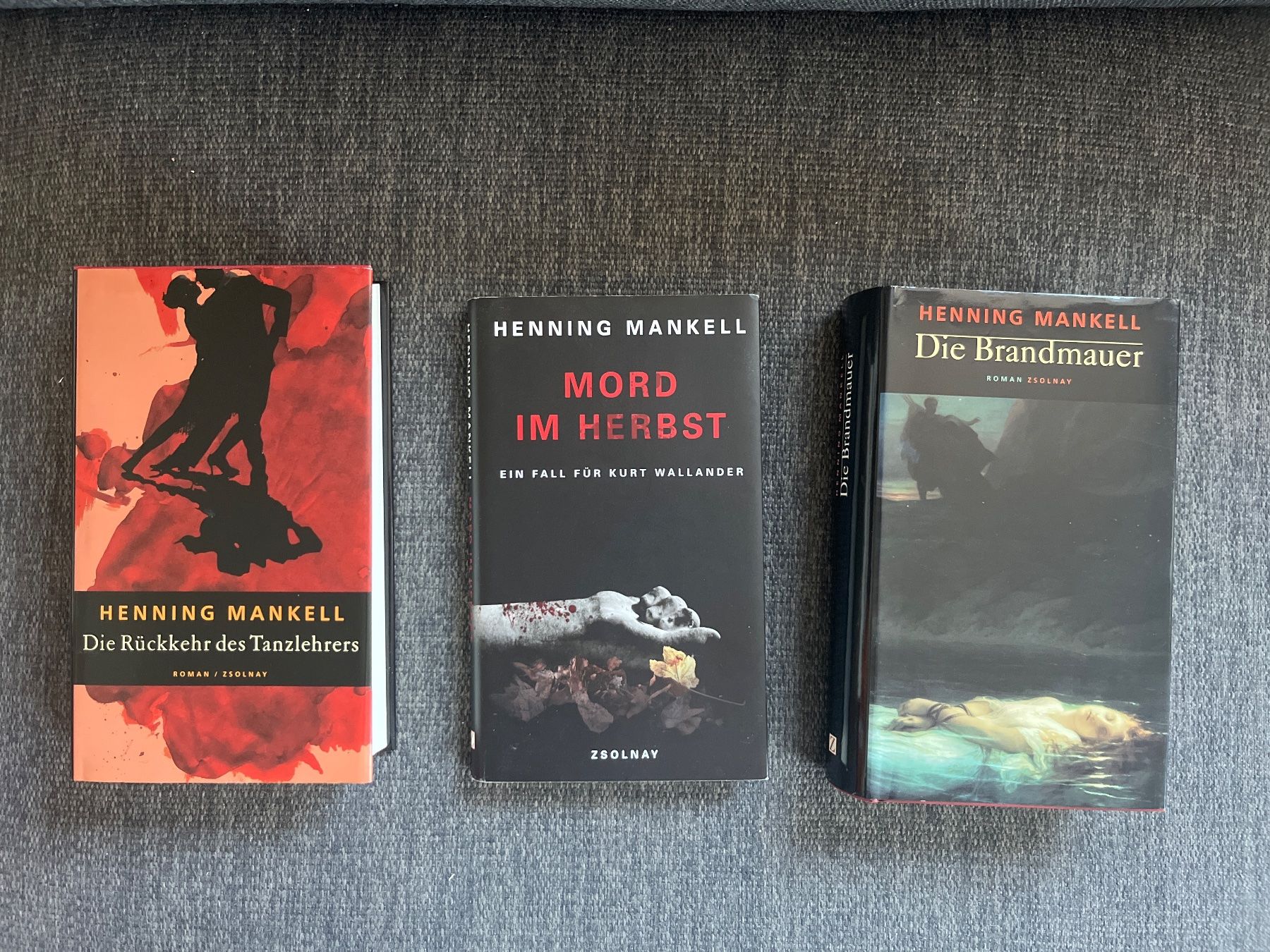 Bücher: 3 tolle Wallander-Romane – Gebraucht aus Urdorf von Resumasa