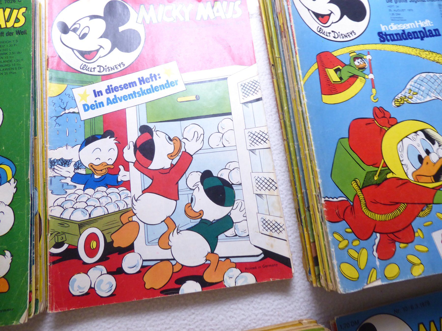 Fumetti: Micky Maus 1970-1976 total 122 Hefte – Usato da Leuggern venduto da Lord_Hagen 2