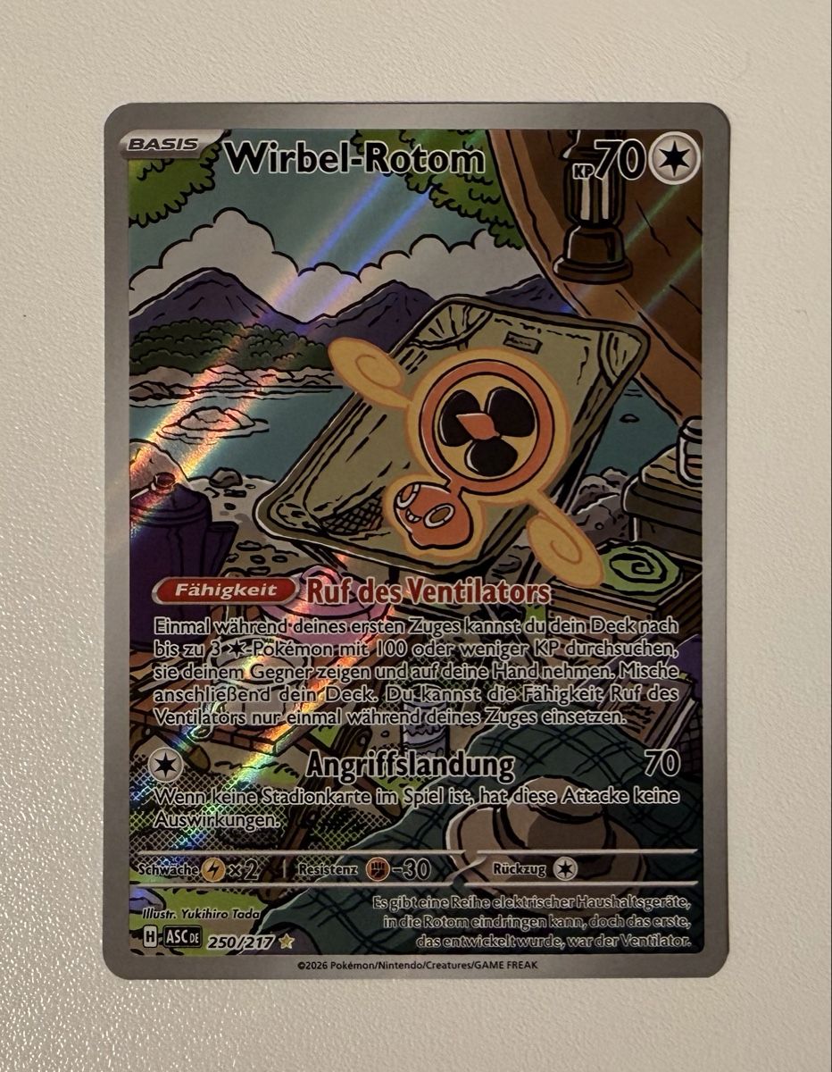 Pokémon Cartes à collectionner: Wirbel Rotom #250 – Neuf (Voir description) à Au SG par Bego1