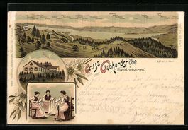 Litho Walzenhausen, Gasthaus Gebhardsh