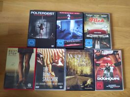 14 Horror DVD Filme Set gebraucht guter Zustand