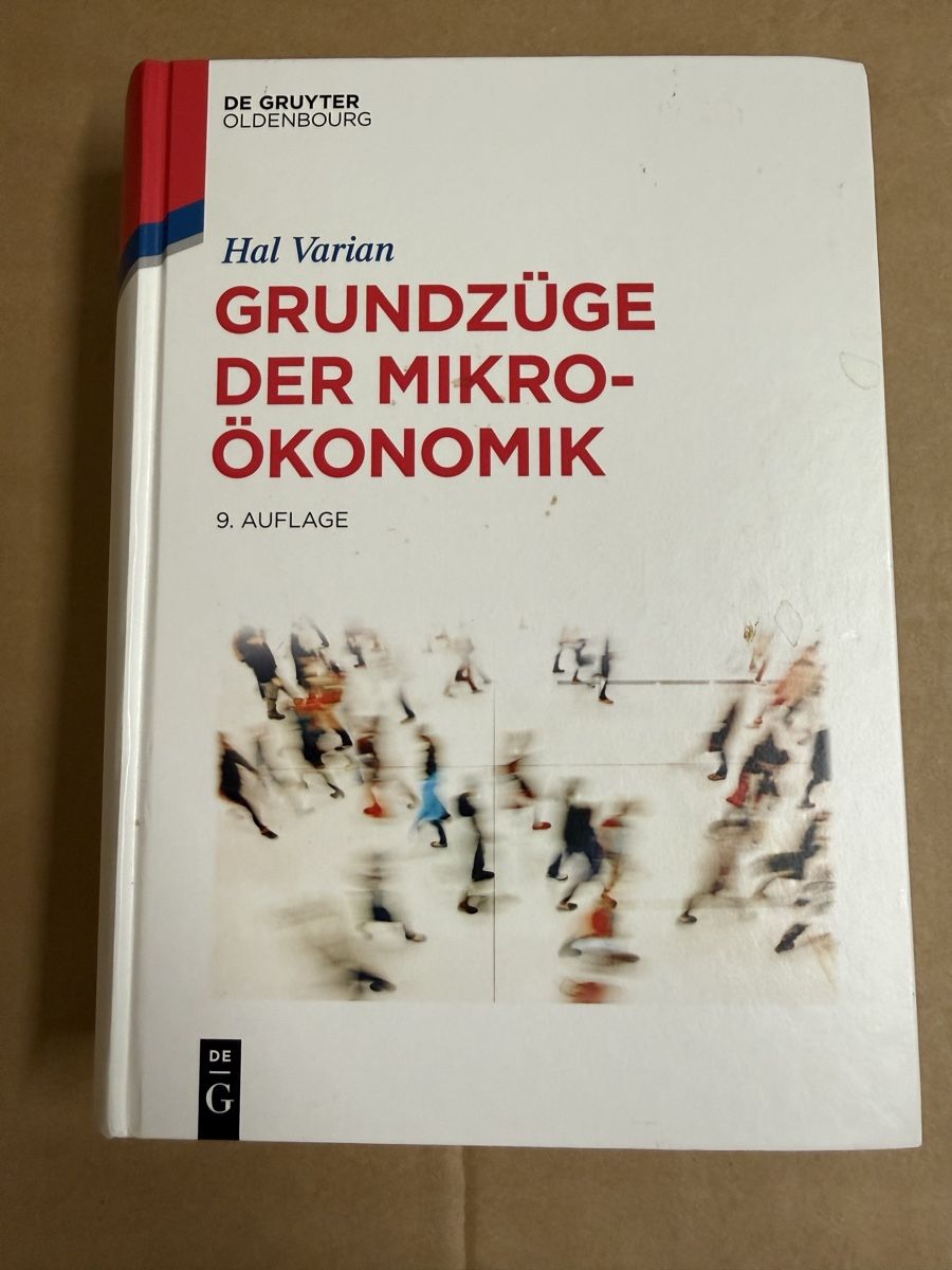 Libri: Grundzüge der Mikroökonomik – Usato da Kloten venduto da Raresets_CH