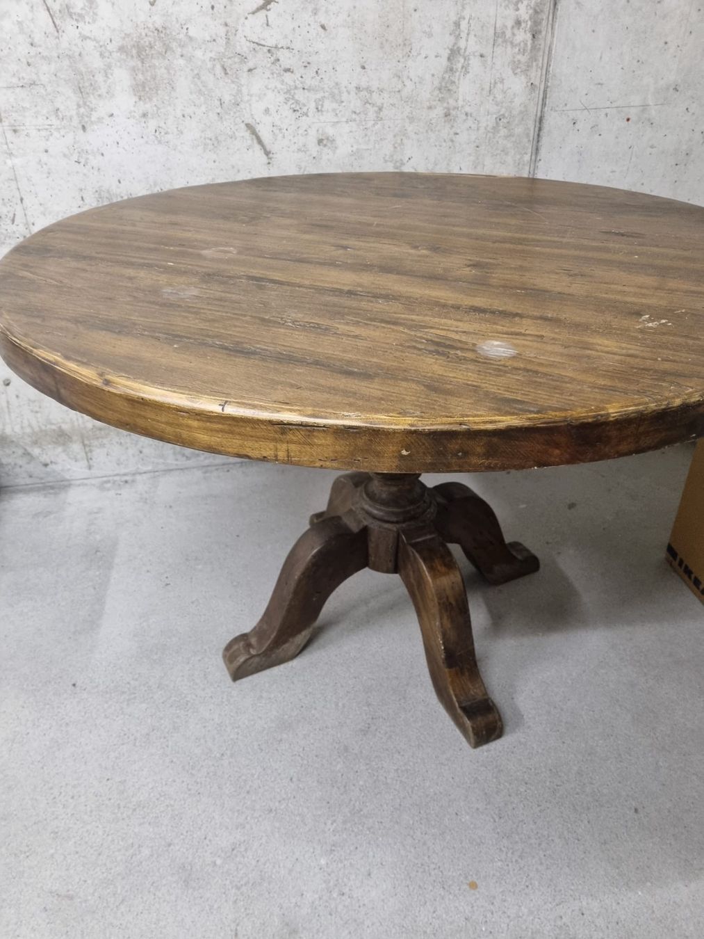 Tavoli: Esstisch rund aus massivem Holz – Usato da Ottenbach venduto da Sscnapoli0 2