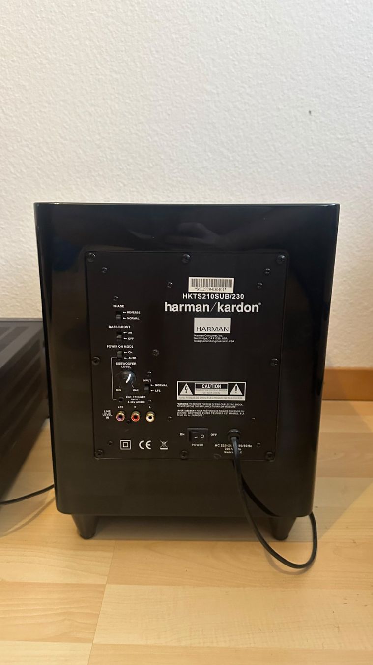 Harman-Kardon Home Cinema: Harman/Kardon Souround System 5.1 – Usato da Ostermundigen venduto da s.gulli 1