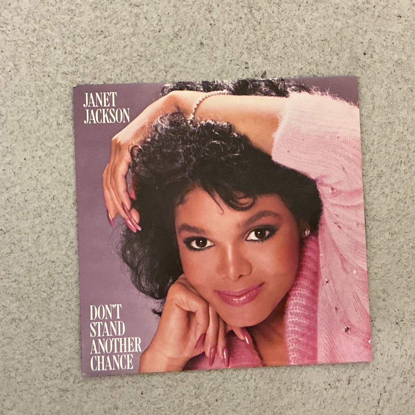 Dischi in vinile: Janet Jackson Single - Don't Stand Another Chance – Usato da Winterthur venduto da Tumko_7_Vinyl